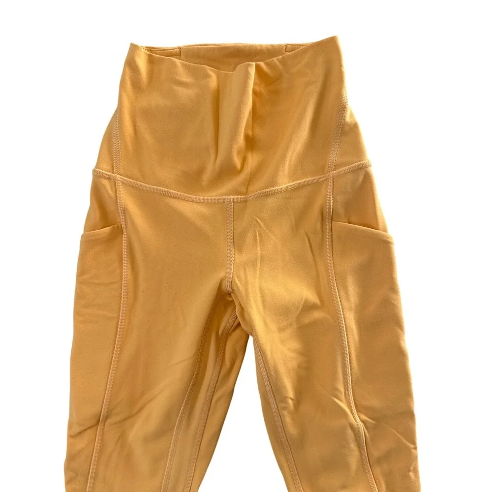Lululemon Align High‎ Waist Pocket Leggings Golden Ochre Size Medium